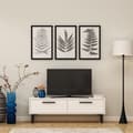 Pikkukuva 1 / 5: Chic Home Niklas TV-taso 120x29,6x45 cm, valkoinen