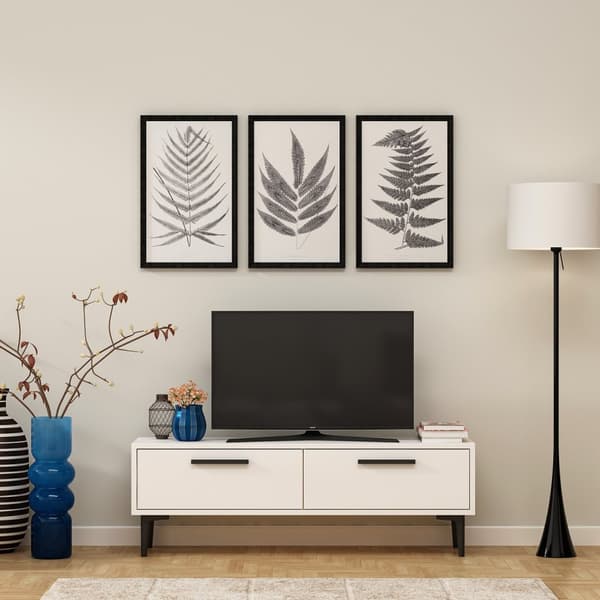 Chic Home Niklas TV-taso 120x29,6x45 cm, valkoinen