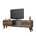 Pikkukuva 4 / 5: Chic Home Edvard TV-taso 138x29,5xK42,6 cm, ruskea