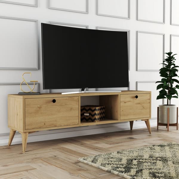 Chic Home Esa TV-taso 138x29,5x42,6 cm, vaaleanruskea