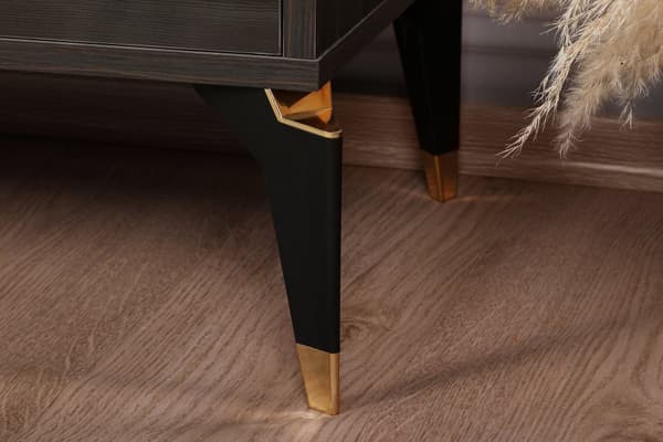 Chic Home Tarmo TV-taso 143x40xK47 cm, tummanruskea