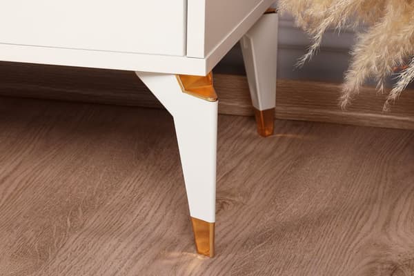 Chic Home Tarmo TV-taso 143x40xK47 cm, valkoinen