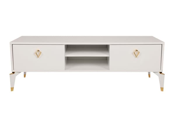Chic Home Tarmo TV-taso 143x40xK47 cm, valkoinen