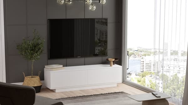 Chic Home Fanny TV-taso 140 cm, valkoinen