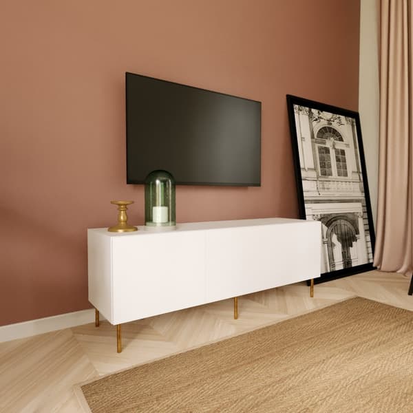 Chic Home Sisu TV-taso 150x40xK40 cm, valkoinen