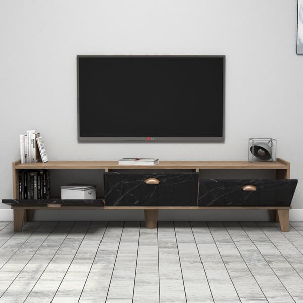 Chic Home Susanna TV-taso 178 cm, musta/beige