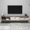 Pikkukuva 3 / 6: Chic Home Susanna TV-taso 178 cm, valkoinen/beige