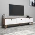 Pikkukuva 1 / 6: Chic Home Susanna TV-taso 178 cm, valkoinen/beige