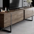 Pikkukuva 3 / 7: Chic Home Lyydia TV-taso 180 cm, ruskea/musta