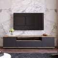 Pikkukuva 1 / 7: Chic Home Fransi TV-taso 180 cm, ruskea/antrasiitti