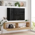 Pikkukuva 4 / 6: Chic Home Veli TV-taso 140x31,6xK29,1 cm, vaaleanruskea