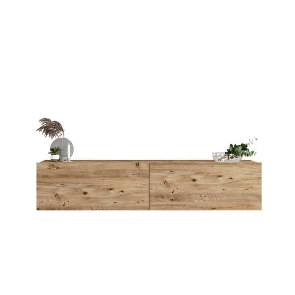 Chic Home Veli TV-taso 140x31,6xK29,1 cm, vaaleanruskea