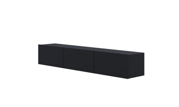 Kocot Dallas TV-taso L180 cm, musta