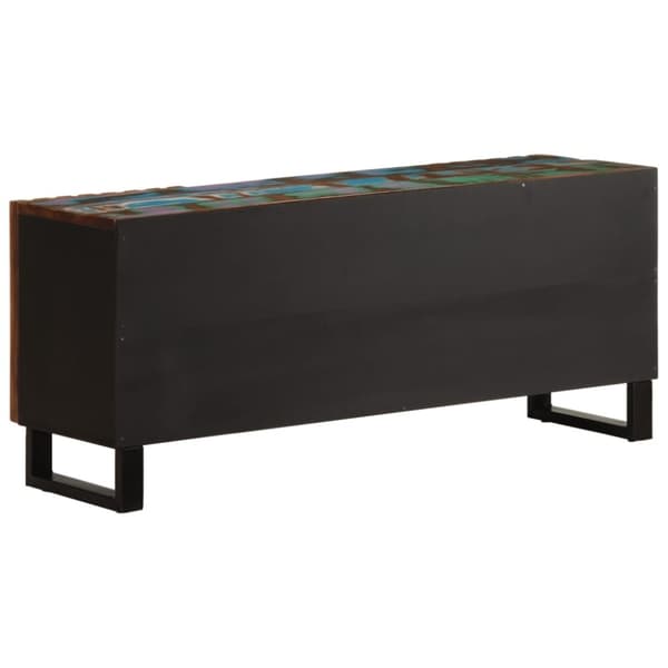 vidaXL tv-bord 105x34x46 cm massivt akacietræ