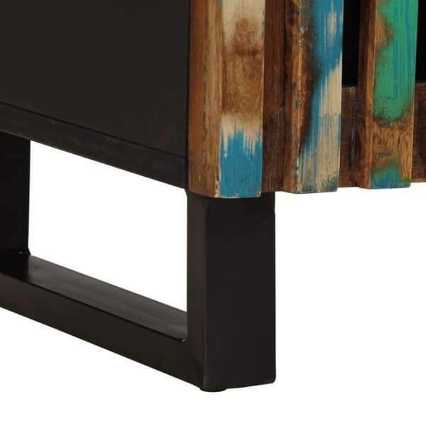 vidaXL tv-bord 105x34x46 cm massivt akacietræ