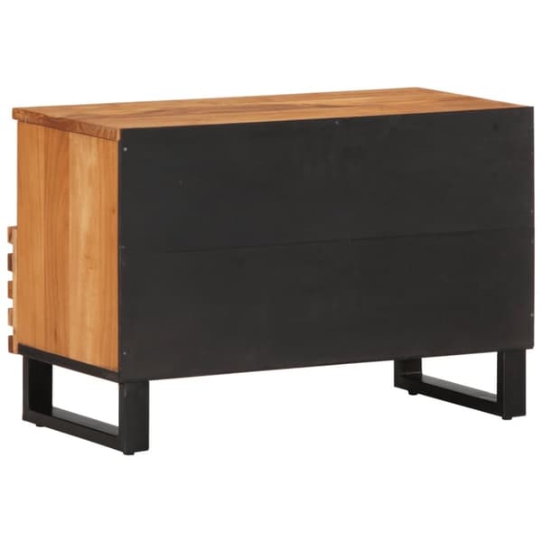 vidaXL TV-taso 70x34x46 cm täysi akaasiapuu
