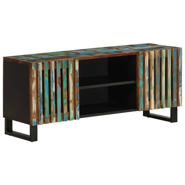 vidaXL TV-benk 105x34x46 cm heltre akasie