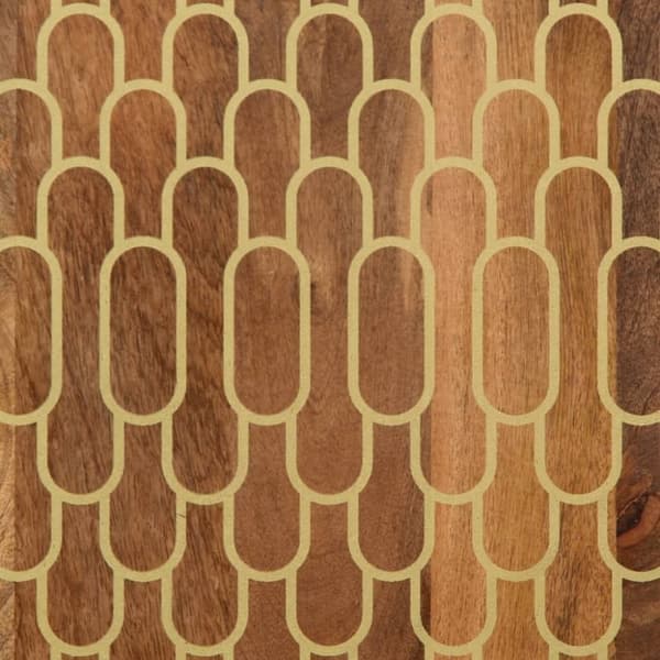 vidaXL Sideskap 60x33x75 cm heltre mango