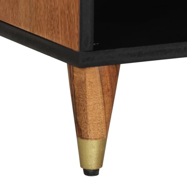 vidaXL TV-benk 100x33x46 cm heltre mango