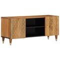 Pikkukuva 1 / 11: vidaXL TV-taso 105x33x46 cm täysi mangopuu