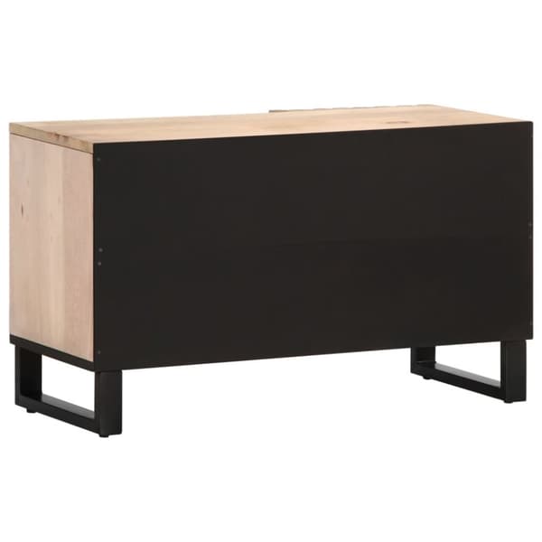 vidaXL TV-benk 80x34x46 cm heltre mango