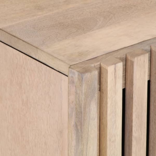 vidaXL TV-benk 80x34x46 cm heltre mango