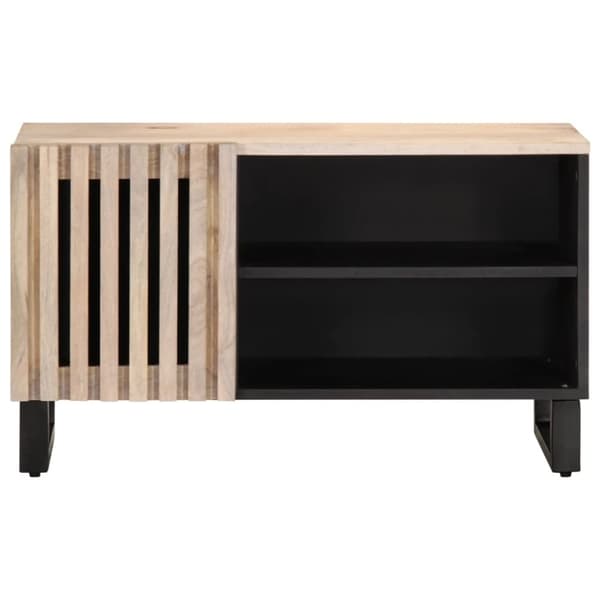 vidaXL TV-benk 80x34x46 cm heltre mango