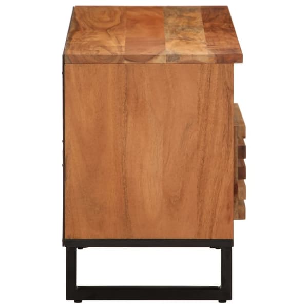 vidaXL TV-benk 100x34x46 cm heltre akasie