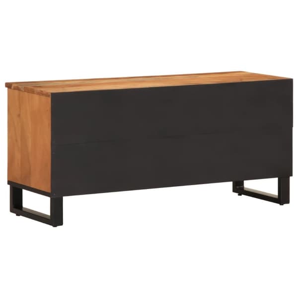 vidaXL TV-benk 100x34x46 cm heltre akasie
