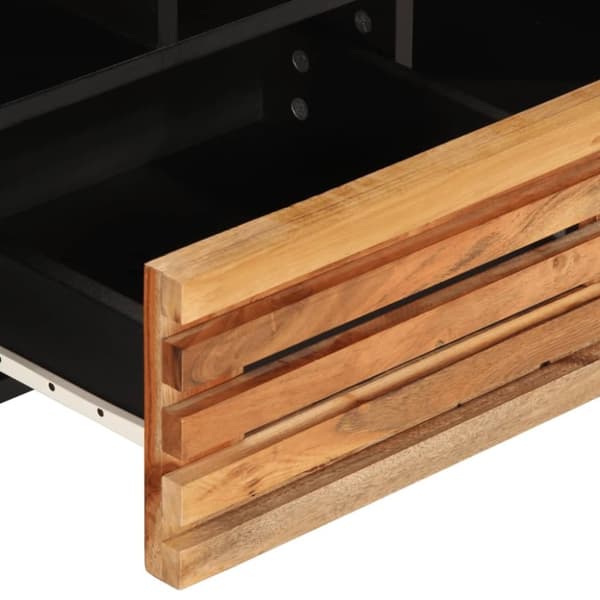 vidaXL TV-benk 100x34x46 cm heltre akasie