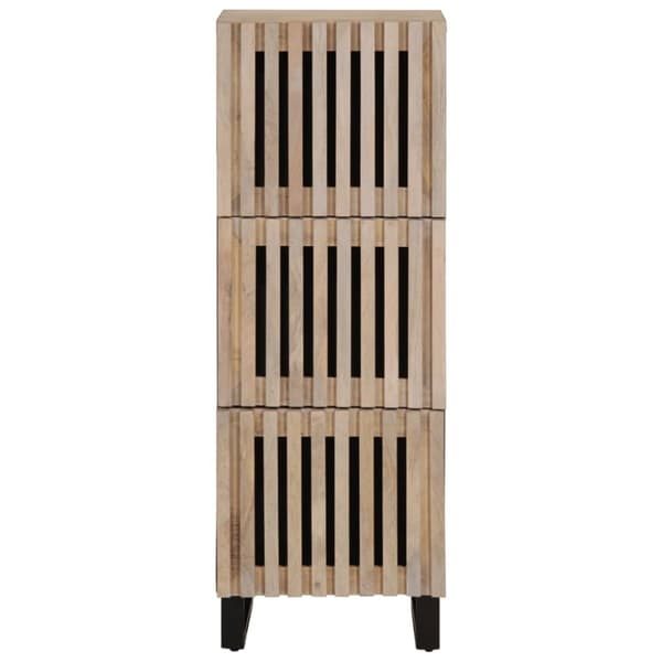 vidaXL skab 40x34x110 cm massivt mangotræ