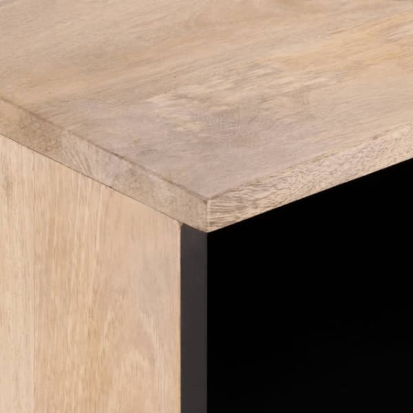 vidaXL TV-benk 100x34x46 cm heltre mango