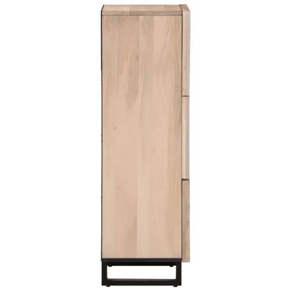 vidaXL Högskåp 40x34x110 cm massivt mangoträ