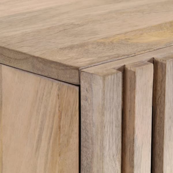 vidaXL Högskåp 40x34x110 cm massivt mangoträ