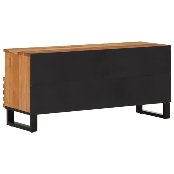 vidaXL TV-benk 100x34x46 cm heltre akasie