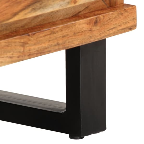 vidaXL TV-benk 100x34x46 cm heltre akasie