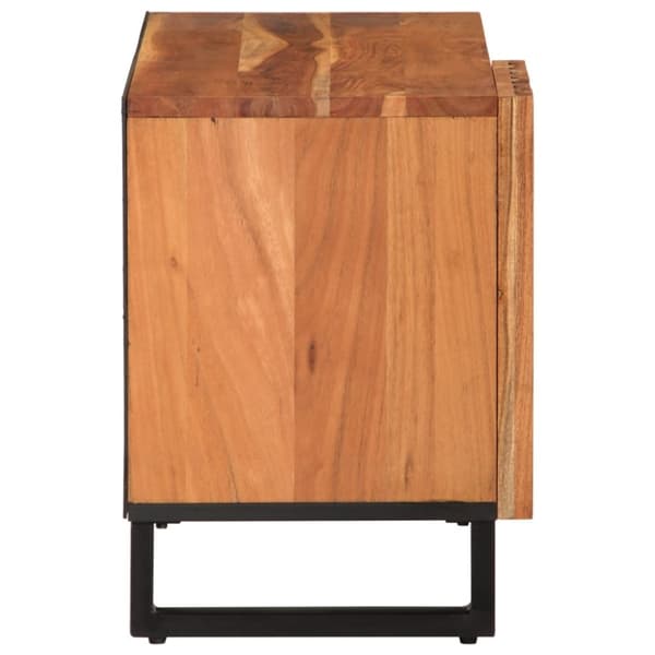 vidaXL TV-benk 80x34x46 cm heltre akasie