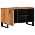 Miniatyrbilde 5 av 9: vidaXL TV-benk 80x34x46 cm heltre akasie