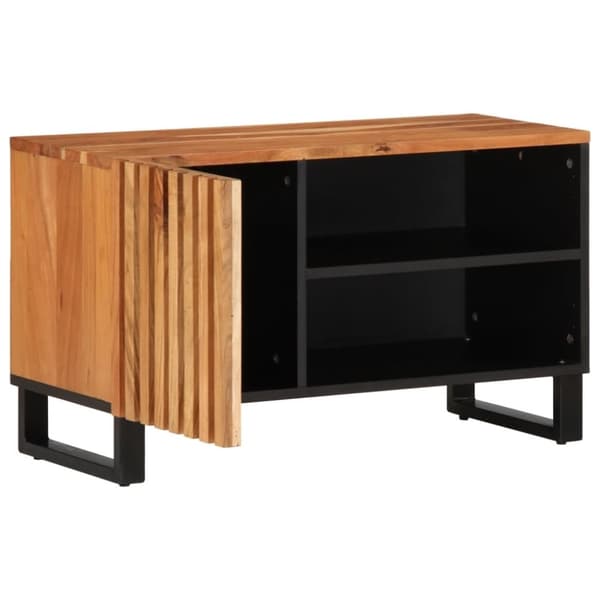 vidaXL TV-benk 80x34x46 cm heltre akasie