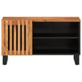 Miniatyrbilde 2 av 9: vidaXL TV-benk 80x34x46 cm heltre akasie