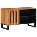 Miniatyrbilde 1 av 9: vidaXL TV-benk 80x34x46 cm heltre akasie