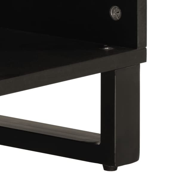vidaXL Tv-bänk 100x34x46 cm massivt mangoträ