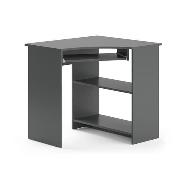 Odin hörn datorbord - VICCO - Kompakt design - Antracit