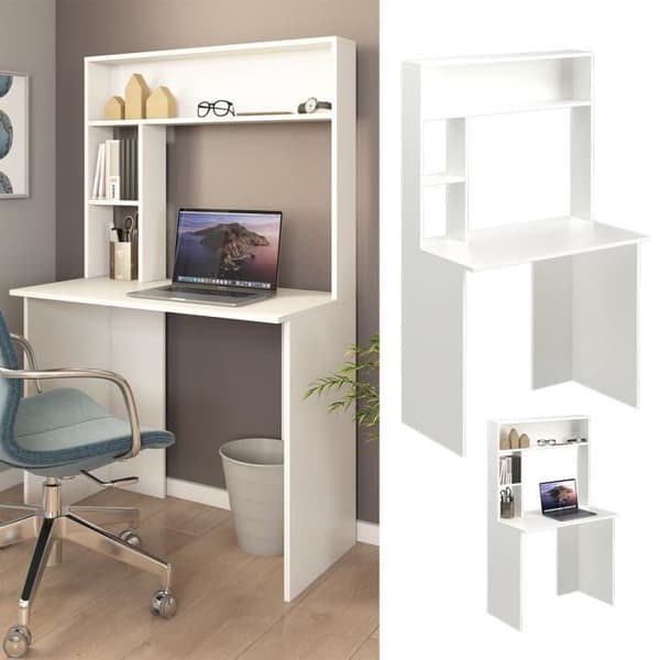 Vicco Albano skrivbord, arbetsbord, datorbord, PC-bord, surfplattor, kontorsbord