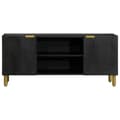 Miniatyrbilde 3 av 11: vidaXL Materialer: konstruert tre, heltre mango, messing