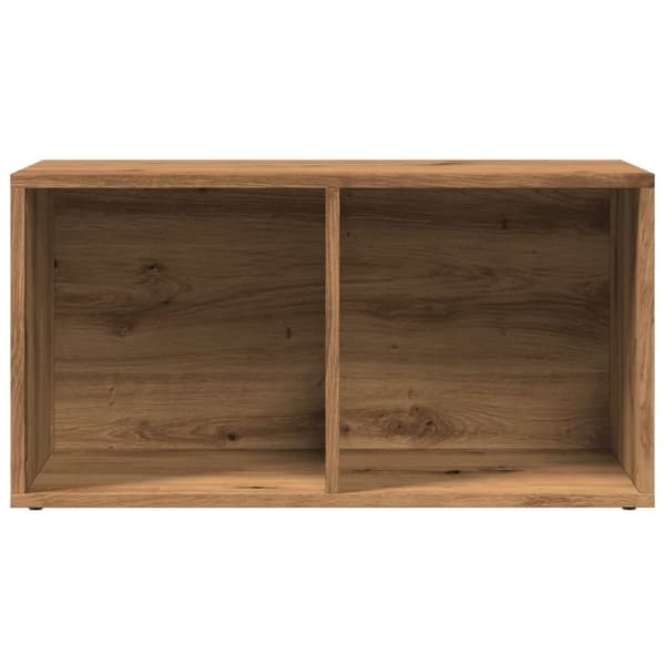 vidaXL Oppbevaringsboks artisan eik 69,5x34x36 cm konstruert tre