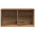 Miniatyrbilde 5 av 11: vidaXL Oppbevaringsboks artisan eik 69,5x34x36 cm konstruert tre