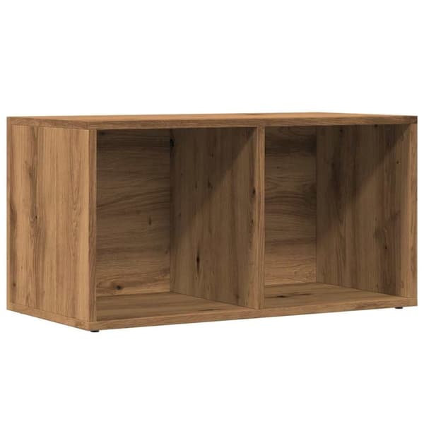vidaXL Oppbevaringsboks artisan eik 69,5x34x36 cm konstruert tre