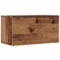 Miniatyrbilde 7 av 11: vidaXL Oppbevaringsboks gammelt tre 69,5x34x36 cm konstruert tre