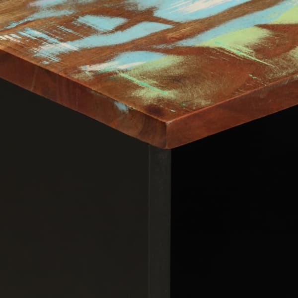 tv-bord 80x34x46 cm massivt akacietræ